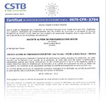 Certificat du CPU Prémur A2C